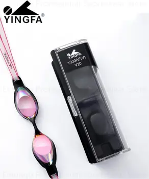 Küçük Çerçeve Yarış Gözlükleri Yingfa Yetişkin Erkekler Kadınlar Anti-Uv Anti-sis Profesyonel Eğitim Yarışması yüzücü gözlükleri