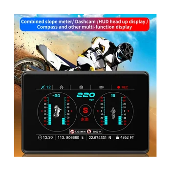 Dokunmatik Ekran C20-M Araba Head Up Display Araç GPS Projektör Araç Hız Pusula Seviye On-Board ekran alarmı 32G