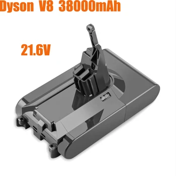 Dyson V8 21.6 V 38000mAh Yedek Pil için Dyson V8 Mutlak Telsiz elektrikli el süpürgesi Dyson V8 Pil