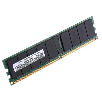 DDR2 8GB 667Mhz RECC RAM Bellek+soğutma yeleği PC2 5300P 2RX4 REG ECC Sunucu ram bellek İş İstasyonları İçin