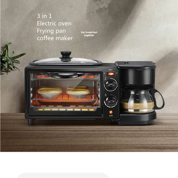 3 İn 1 Kahvaltı Makinesi Kahvaltı Makinesi Ücretsiz Kargo Kızartma Makinesi ekmek kızartıcı Elektrikli Fırın Mutfak Fırın Mutfak Aletleri