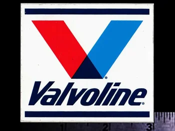 X2 VALVOLİNE için-Orijinal Vintage 1980'lerin Yarış Çıkartma / Çıkartma