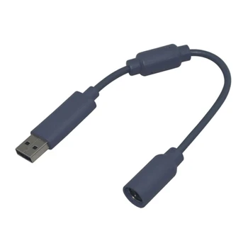 USB Ayrılıkçı Kablo adaptör kablosu Değiştirme Xbox 360 Kablolu Oyun Kabloları Denetleyici Bağlantı Ve Konnektörler Kablo Adaptörü