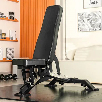 Çok fonksiyonlu Dambıl Ev fitness ekipmanları Oturmak Eğitim Sandalye Ticari Ayarlanabilir Aşağı Eğimli İtme Tabure