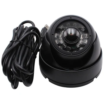 ELP 2MP Su Geçirmez Geniş Açı Mini Webcam1080P H. 264 Gündüz ve Gece Görüş Dome USB Kamera Ev Ofis İçin Video Güvenlik