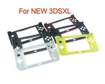 yeni 3DS LL Orta Kapak 6 Renk İsteğe Bağlı Yeni 3DS XL Orijinal Alt Kabuk Konut Orta FrameSurface Guard Kapak