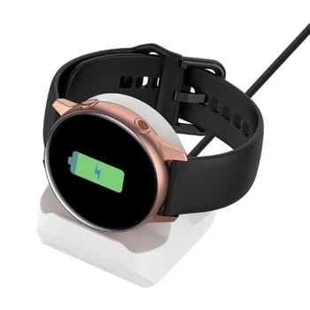 Smartwatch şarj kablosu Tel Hattı Şarj Cihazı SMS GXY İzle 5 40mm 44mm / 5 Pro 45mm Tutucu Standı Cradle Montaj Braketi 896C