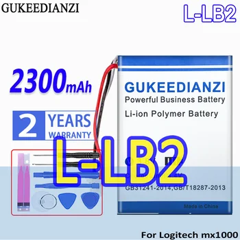 Yüksek Kapasiteli GUKEEDIANZI Pil L-LB2 LLB2 2300mAh Logitech M-RAG97 MX1000 kablosuz fare Bateria