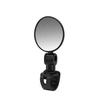 Reflektör Dikiz Aynası Parçası Değiştirme Aşınma direnci 22-32mm Gidon 360 Dönebilen Aksesuarları Siyah