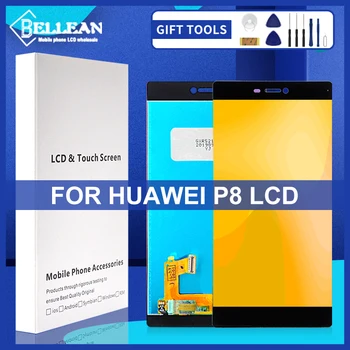 5.2 İnç Huawei P8 Lcd dokunmatik ekran paneli Sayısallaştırıcı Meclisi Değiştirme GRA L09 GRA-UL00 Ekran Çerçeve Ücretsiz Kargo İle