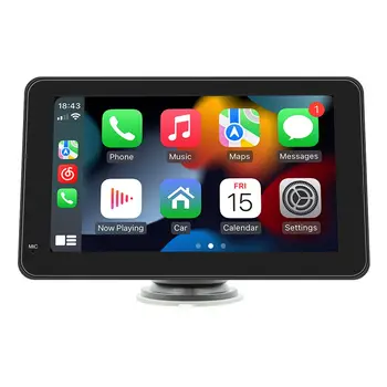 CarPlay için Otomatik Video Oynatıcı 7İn Araba Oyuncu Ses Kablosu araba şarjı Araba Radyo Yüksek Kalite MP5 Taşınabilir Stereo